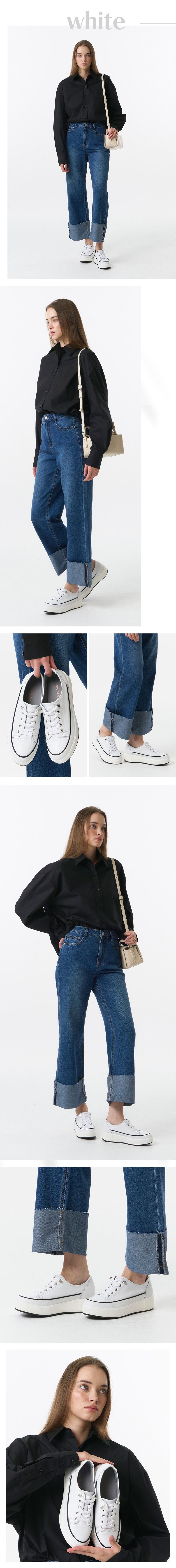 브루마스 양가죽 몰리 스니커즈