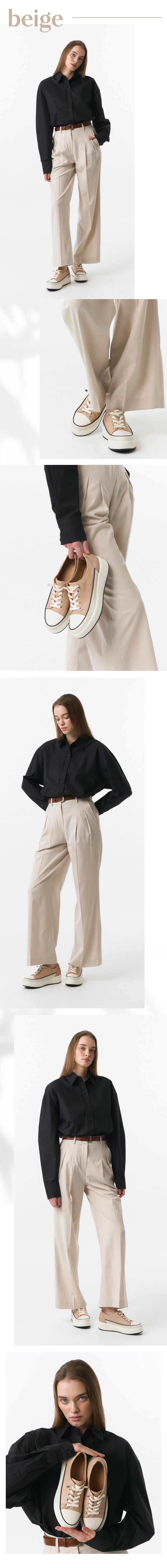 브루마스 양가죽 몰리 스니커즈