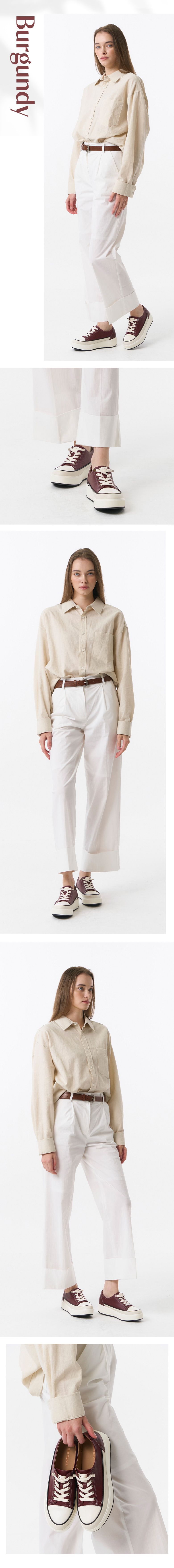 브루마스 양가죽 몰리 스니커즈