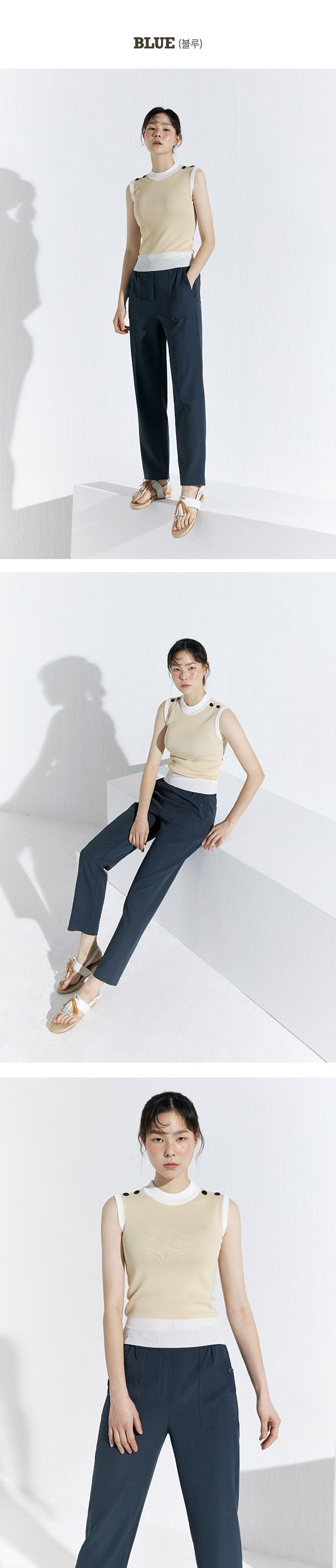 [런칭 가79,900원]23SS 라삐아프 뉴테이퍼드핏 팬츠 3종