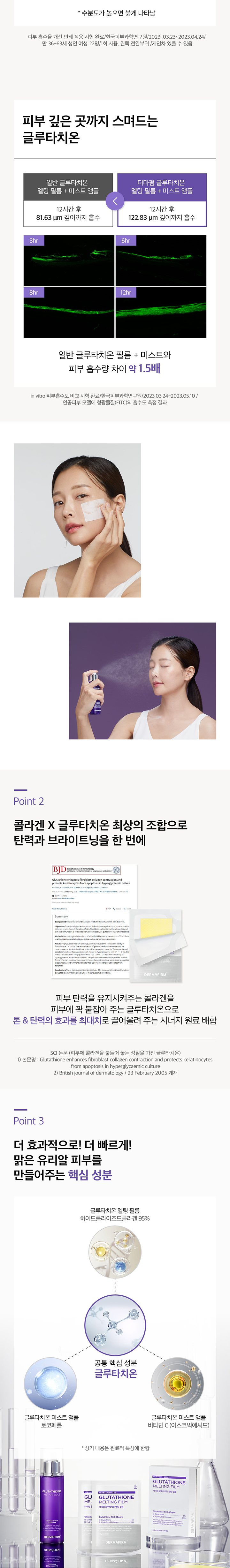 더마펌 글루타치온 필름 기본세트