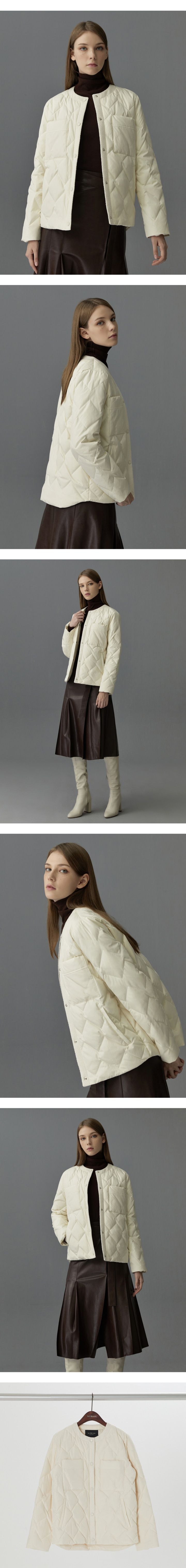 쏘울 23FW RDS 트위드 배색 구스다운1종 [런칭 가격 129,900원]