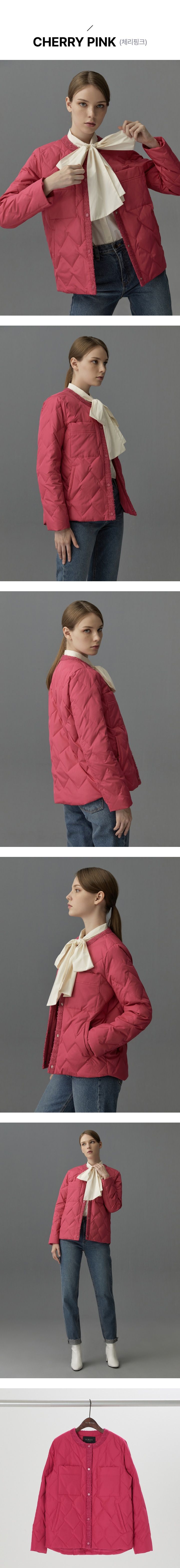 쏘울 23FW RDS 트위드 배색 구스다운1종 [런칭 가격 129,900원]