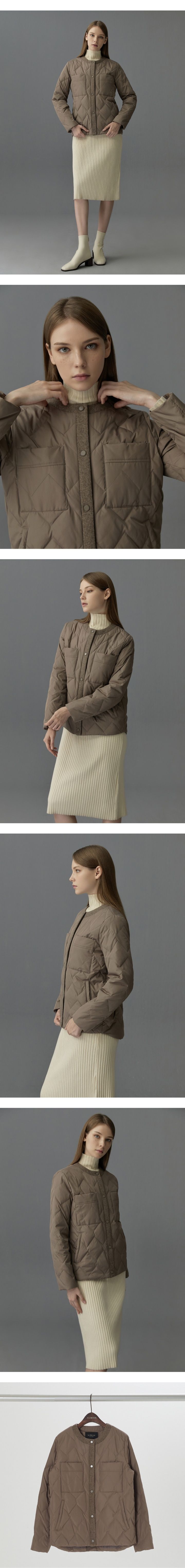 쏘울 23FW RDS 트위드 배색 구스다운1종 [런칭 가격 129,900원]