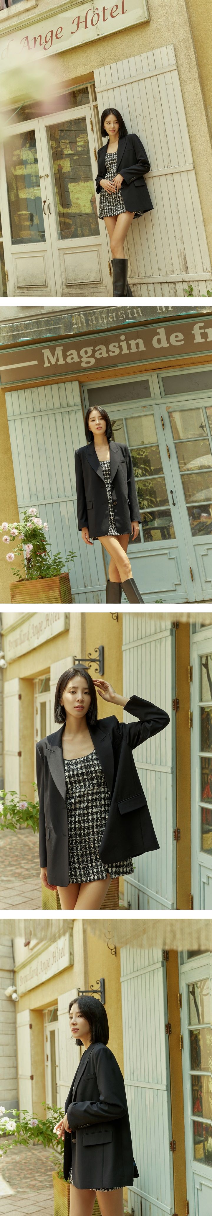 아뜰리에마졸리 보이핏 재킷 1종 블랙55 특가 [런칭 가격 89,900원]