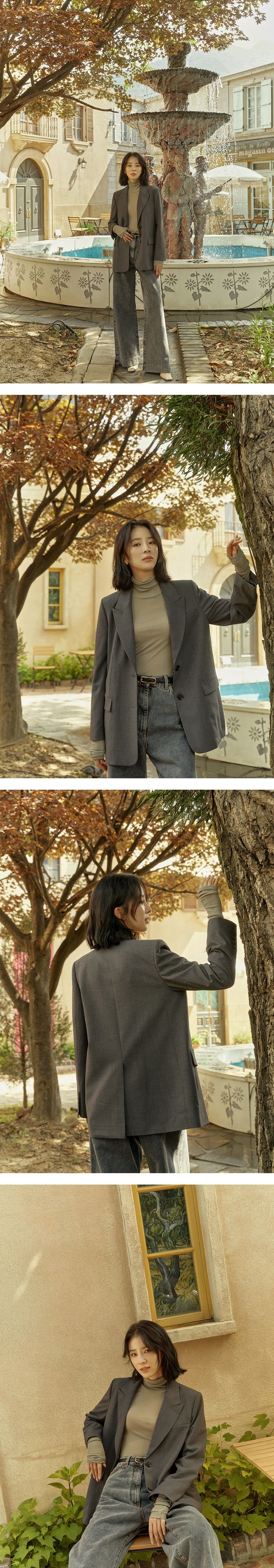 아뜰리에마졸리 보이핏 재킷 1종 블랙55 특가 [런칭 가격 89,900원]