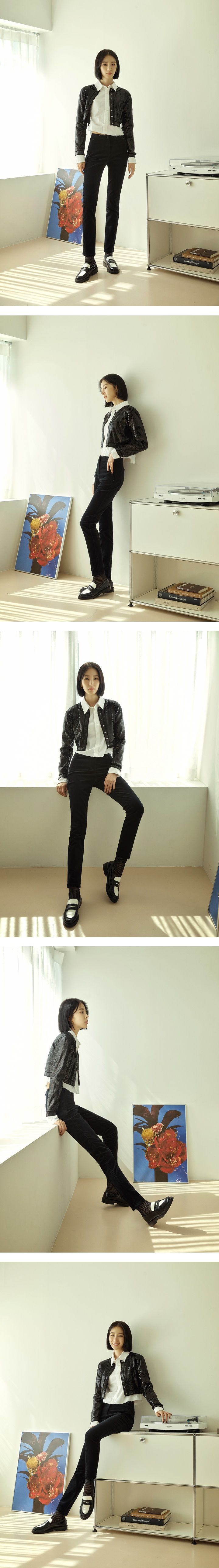 아뜰리에마졸리 슬림 코듀로이 팬츠 1종