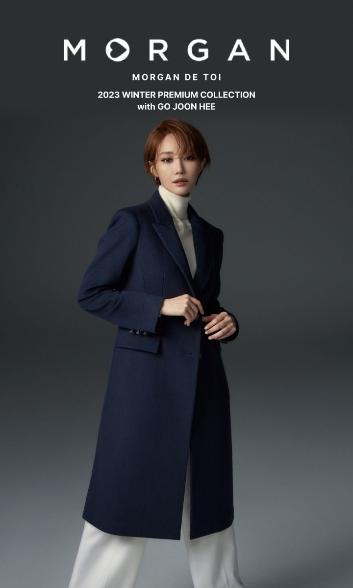 [23FW 최신상] MORGAN 프리미엄 캐시 울 코트