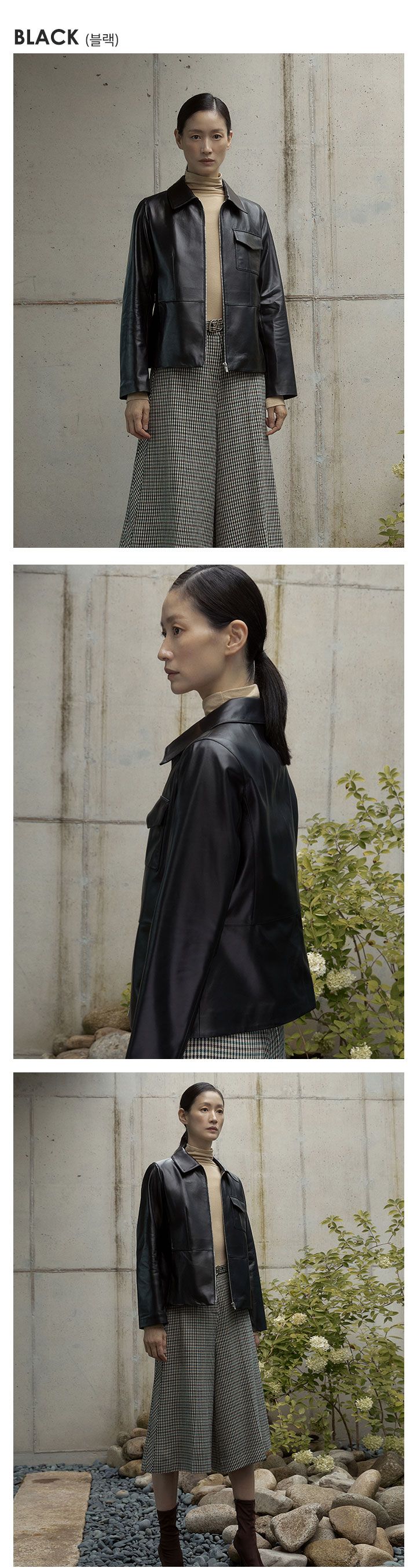 SJ와니 이태리 나파 램스킨 재킷 [런칭 가격 299,900원]