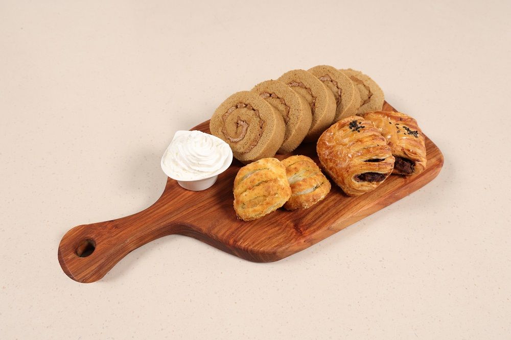 (전고객도마1종더)나무하나 원목도마 세트(대형+중형)+로즈우드 플레이팅 핸들 도마