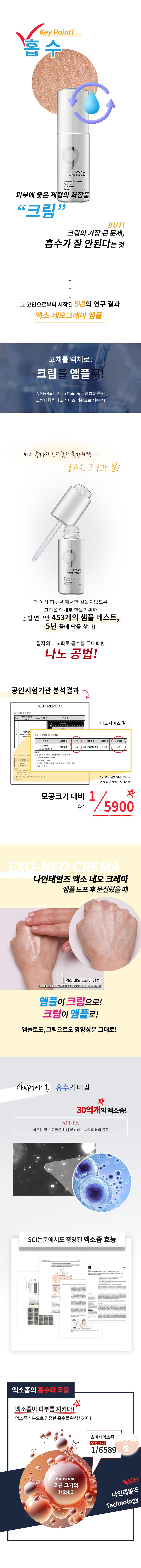 [신개념 크림/기본] 나인테일즈 네오 크레마 엑소좀 앰플크림 기본구성