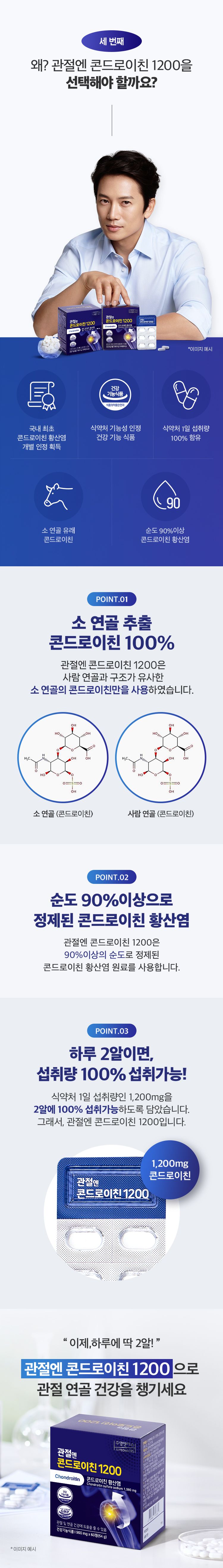 관절엔 콘드로이친 1200 1박스