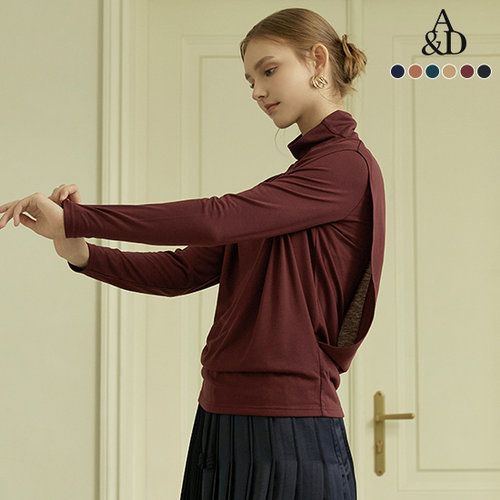 [A&D] 에이앤디 23FW MVS 베티 레이어드 티블라우스 6종
