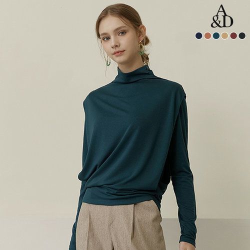 [A&D] 에이앤디 23FW MVS 베티 레이어드 티블라우스 6종