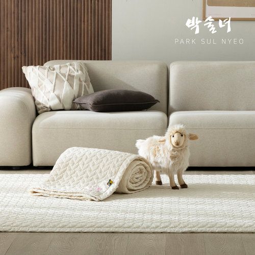 [슈퍼킹]방송에서만이가격/호주산 프리미엄 100% 박술녀 피그먼트 워싱 이불 겸 패드