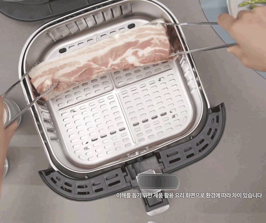 5L 대용량, 열선보호망 업그레이드 한경희 스텐304 바스켓 올스텐 에어프라이어 HE-A817