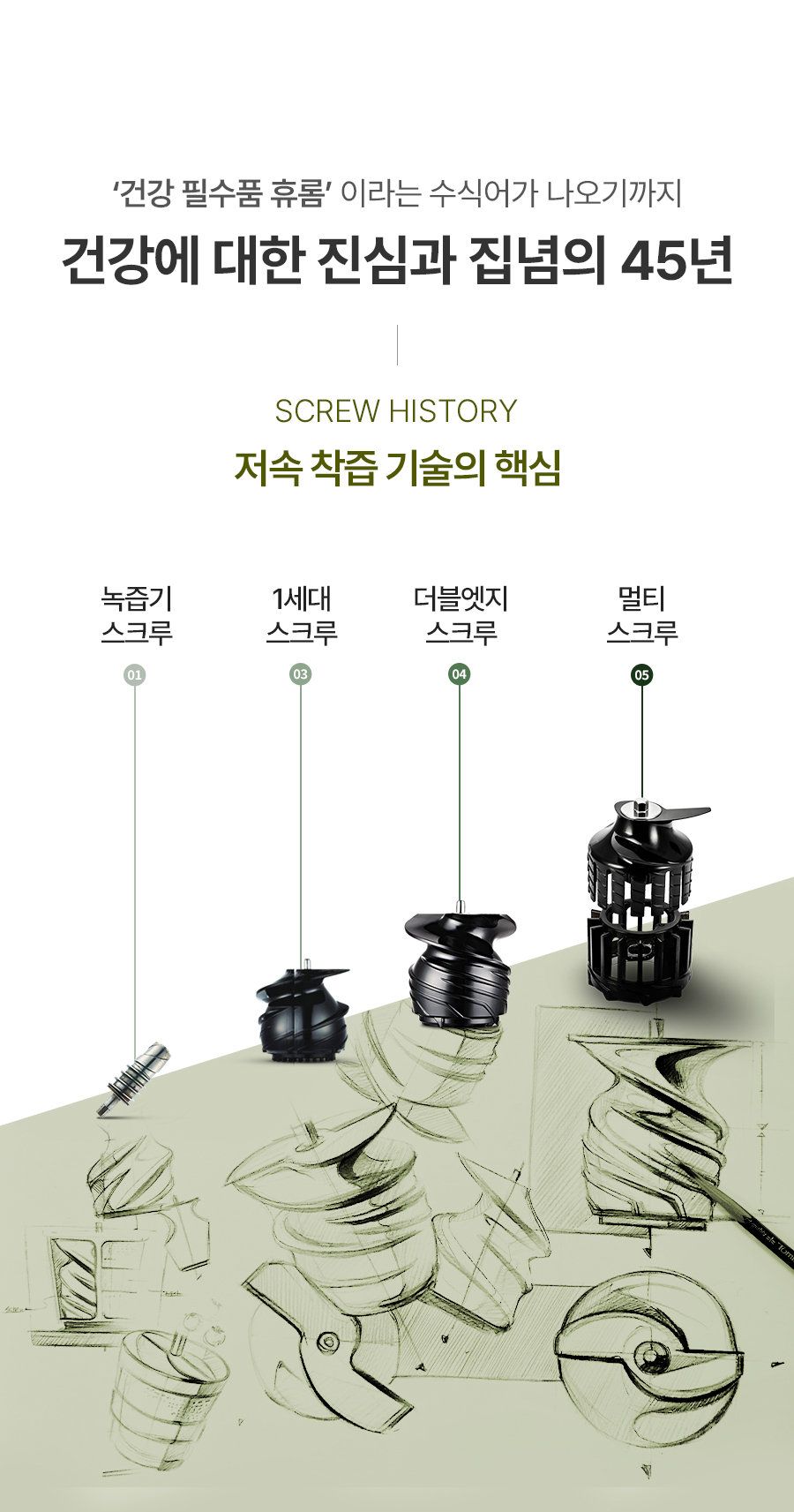 휴롬 착즙기 H420 원액기 주서기 녹즙기