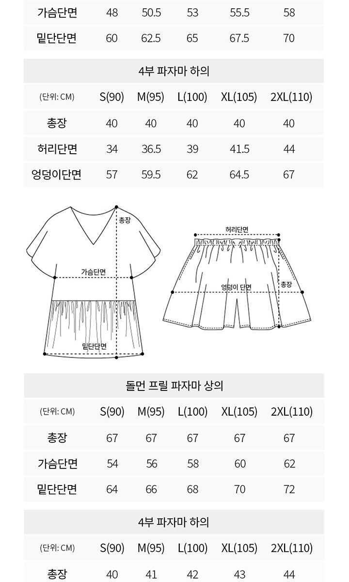 [3만원 SALE] 라페어 썸머왈츠 인견 파자마 3세트 (총 6종)