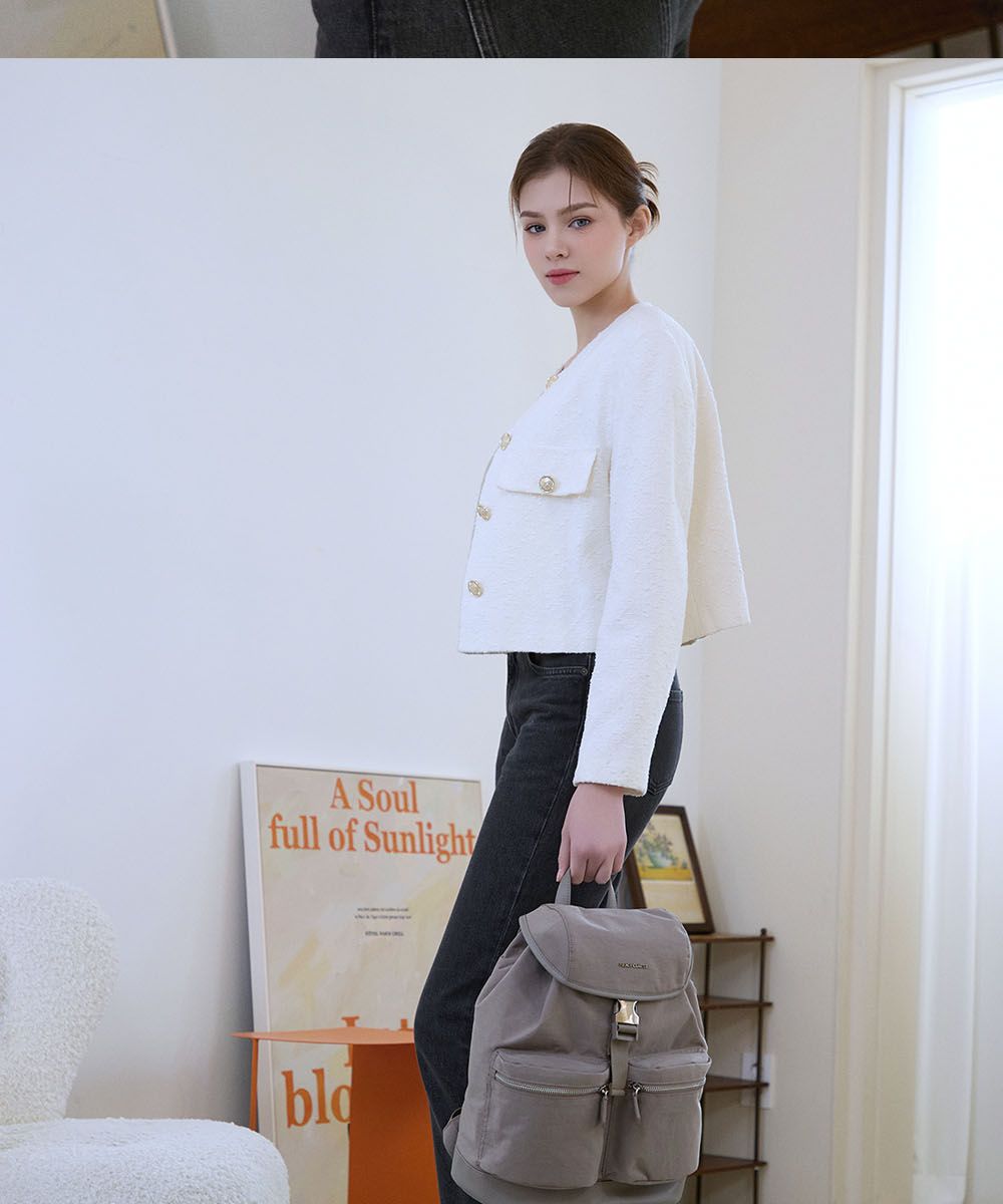 프렌치쿼터 조이 나일론 백팩
