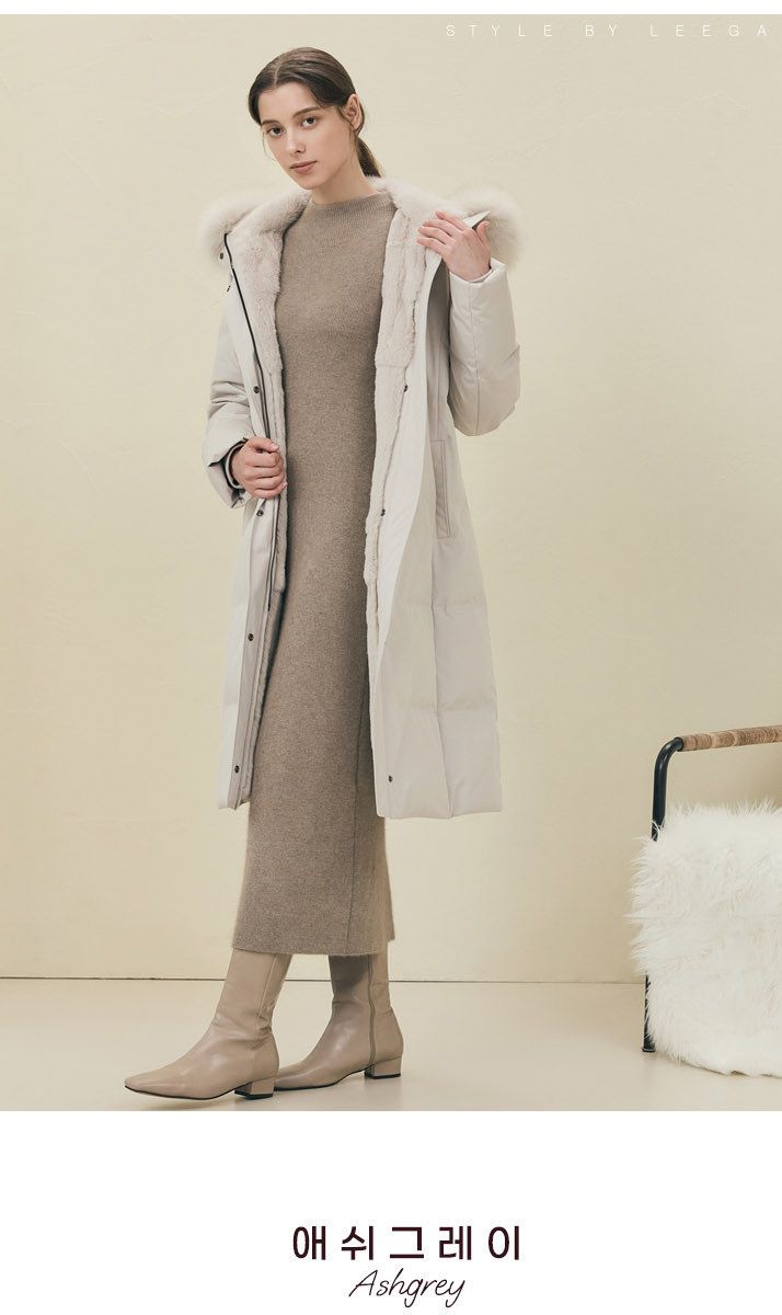 리가 밍크콤비 구스다운 [런칭 가격 498,000원]