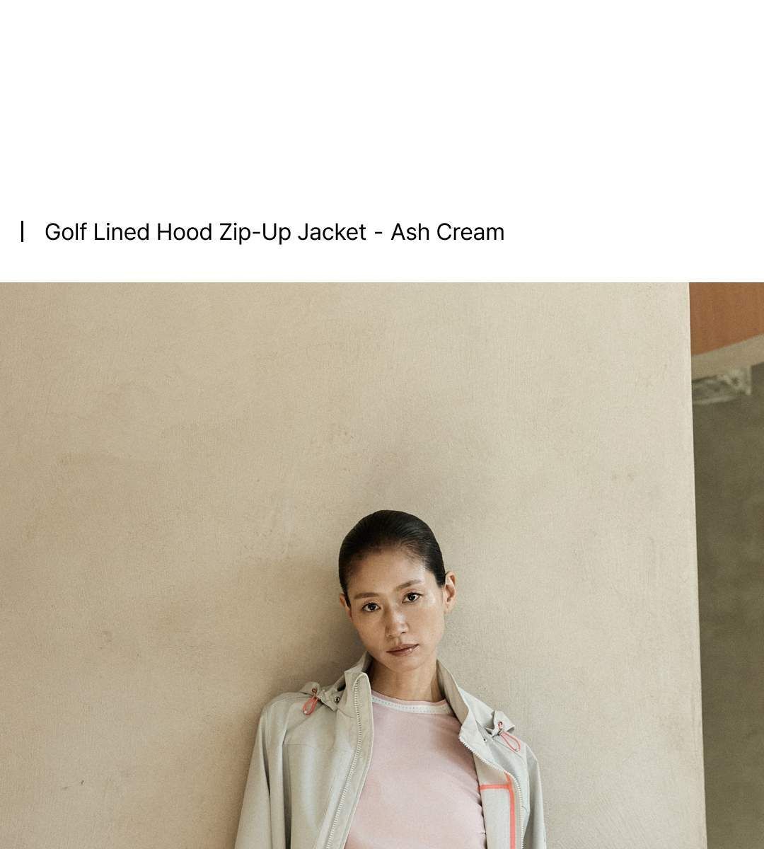 SJ와니 UV컷 후드집업 점퍼 1종 (골프) [런칭 가격 129,900원]