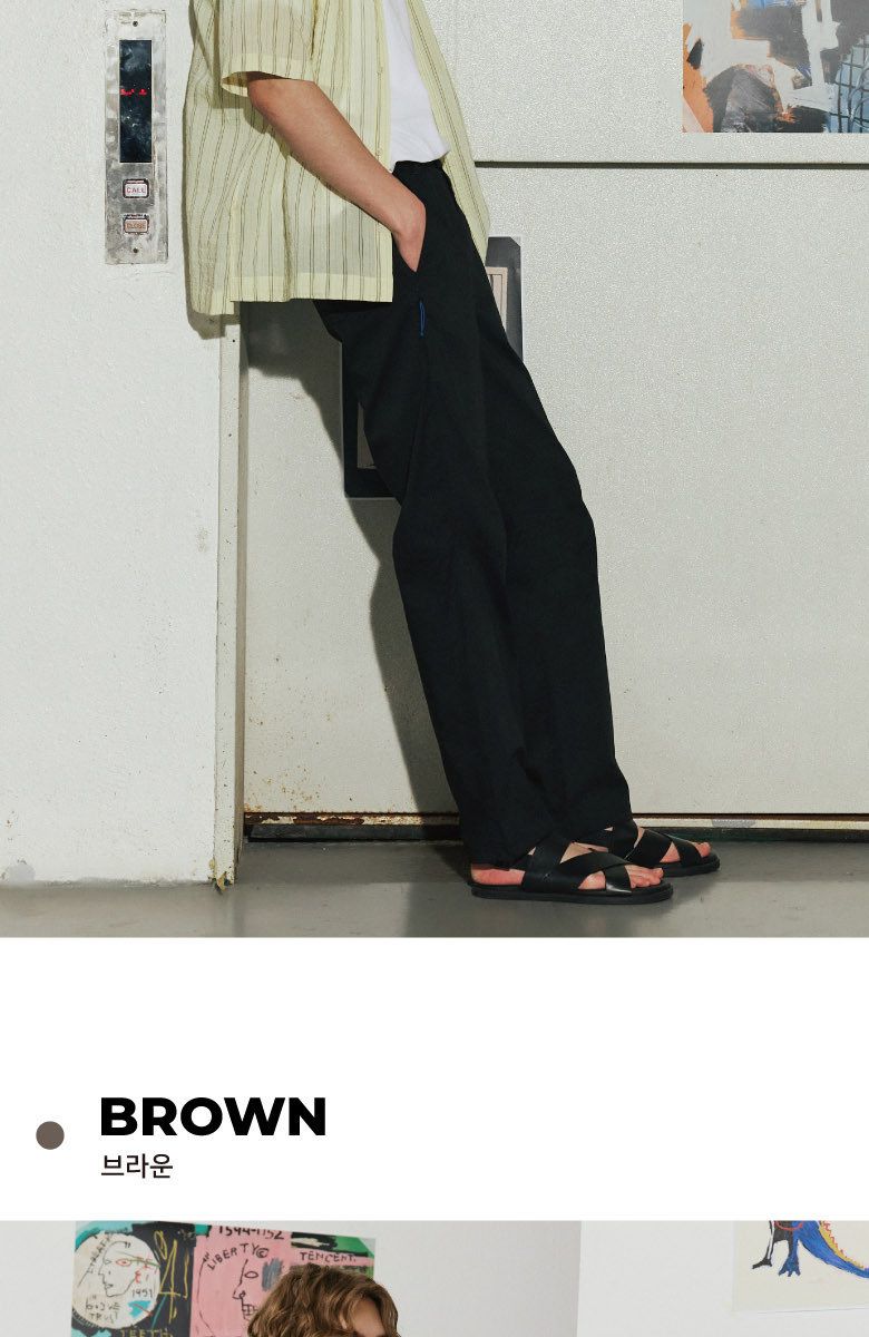 바스키아 남성 블레이즈 소프트 린넨팬츠 1종
