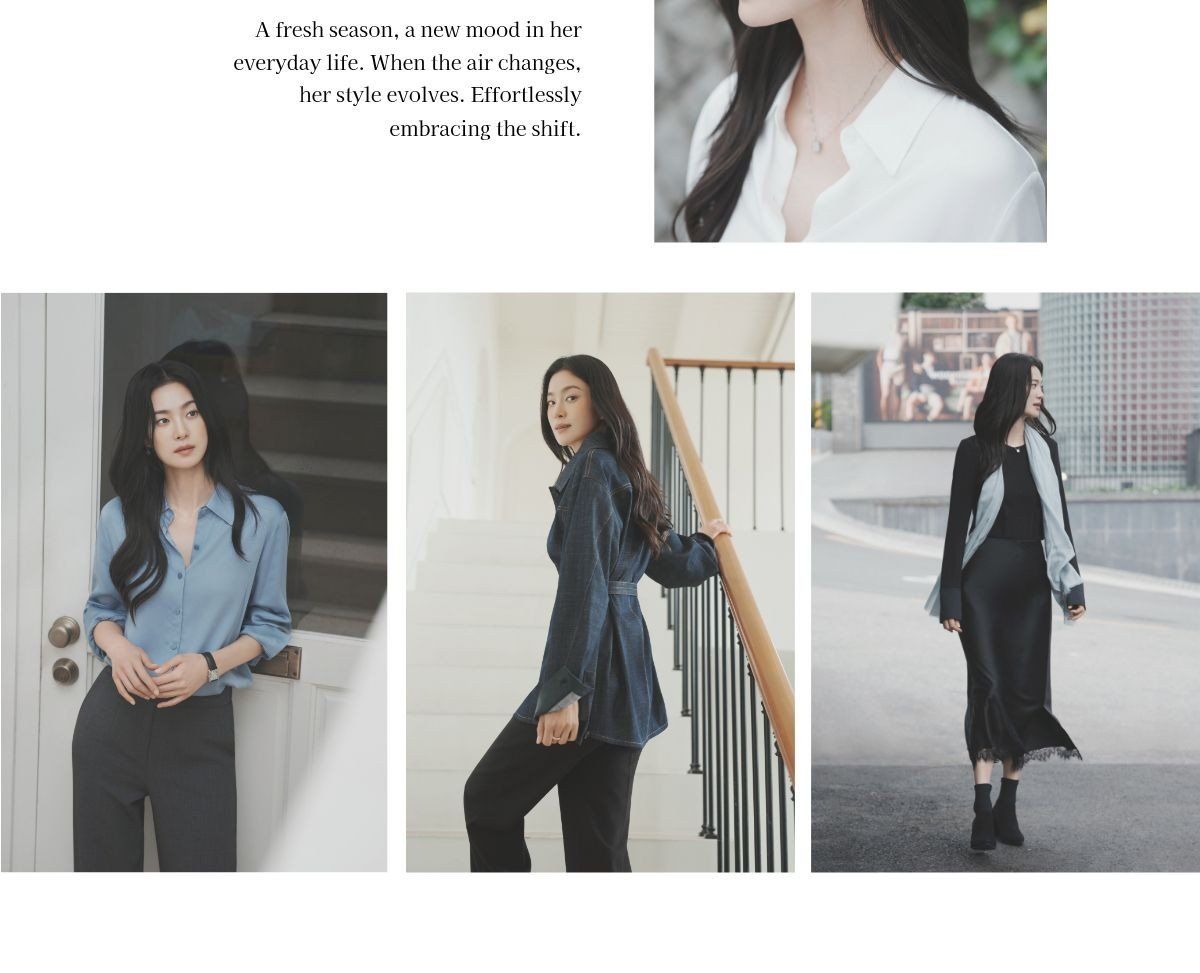모르간 26FW 에센셜 가디건 3종
