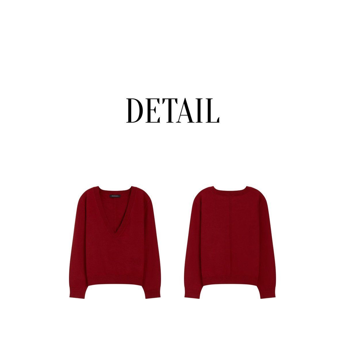 모르간 26FW 에센셜 브이넥 니트 3종[런칭 가격 79,900원]