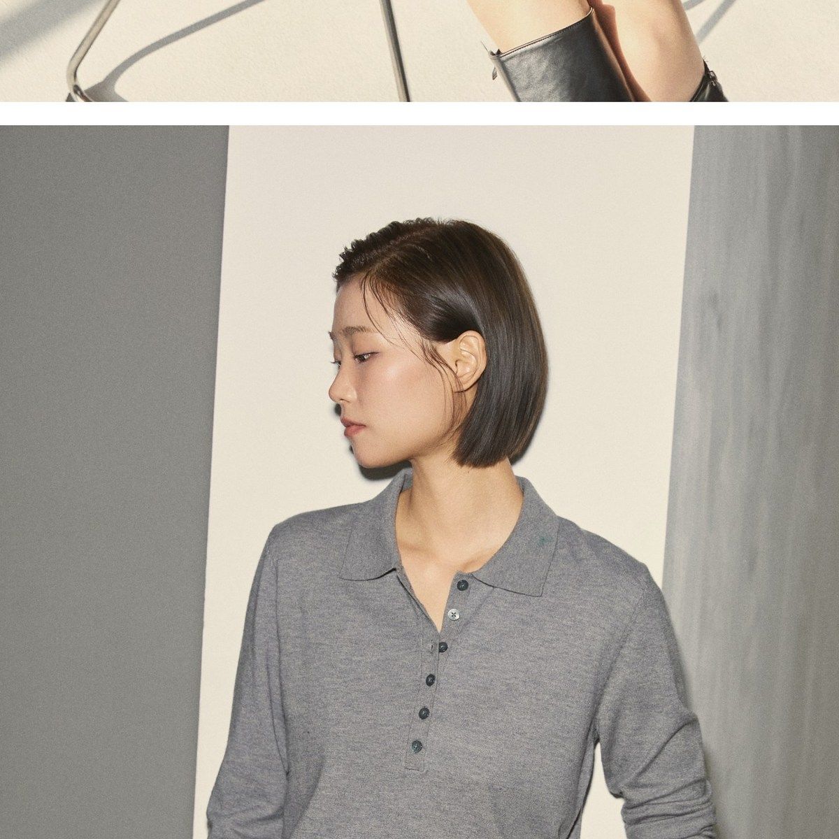 제이슨우 [미리주문폭발수량선점필수] 26FW Brooklyn 캐시미어 딥 V넥 폴로 니트 3종