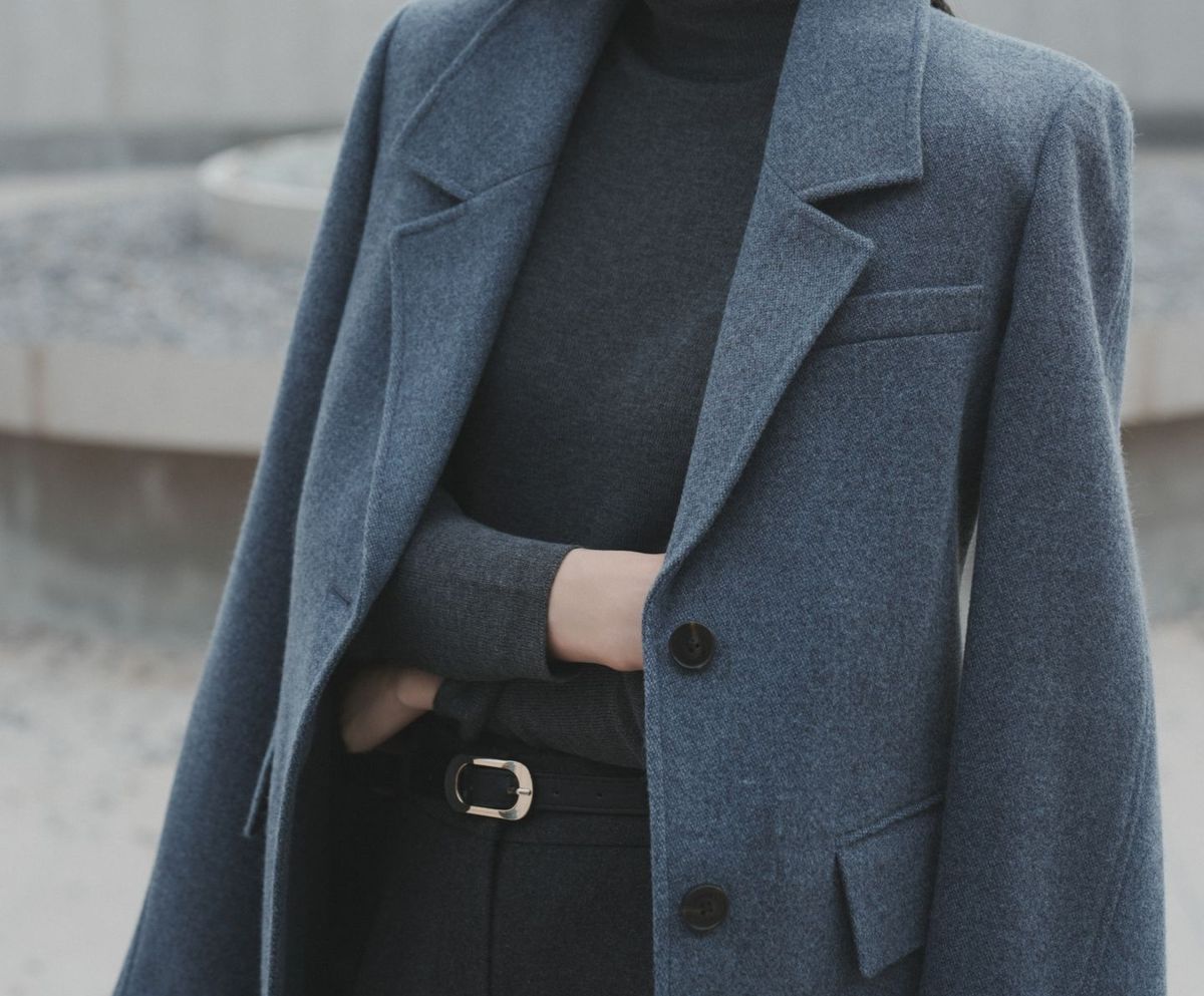 모르간 26FW 아틀리에 트윌 울 재킷