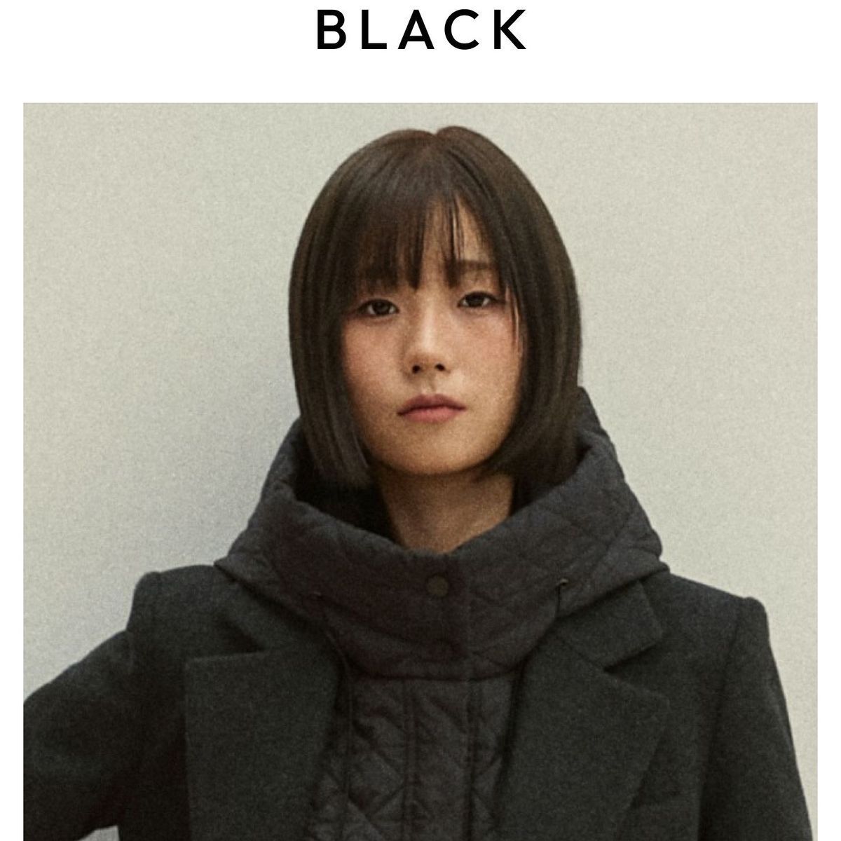 제이슨우 26FW Audrey 퀼팅 헝가리 구스다운 바라클라바 숏 베스트 _ (블랙 1 COLOR)