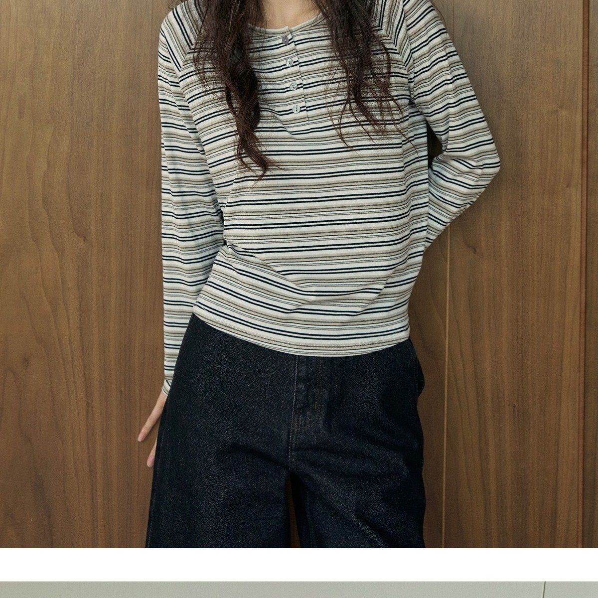 스튜디오디페 26FW 헨리넥 티셔츠 3종