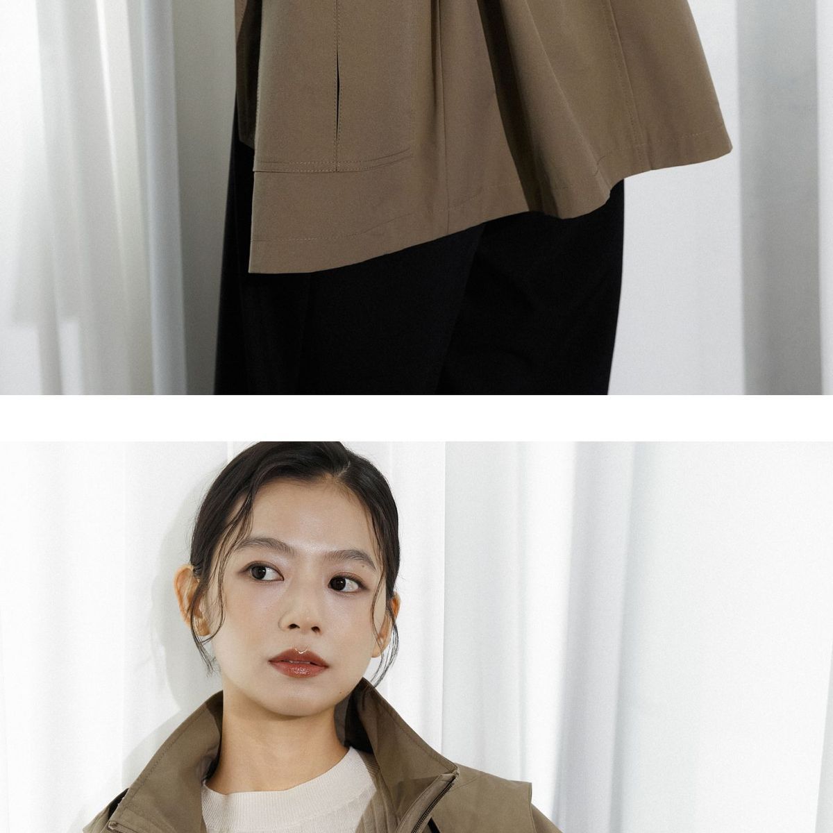 코어 어센틱 26FW 후드 야상 재킷