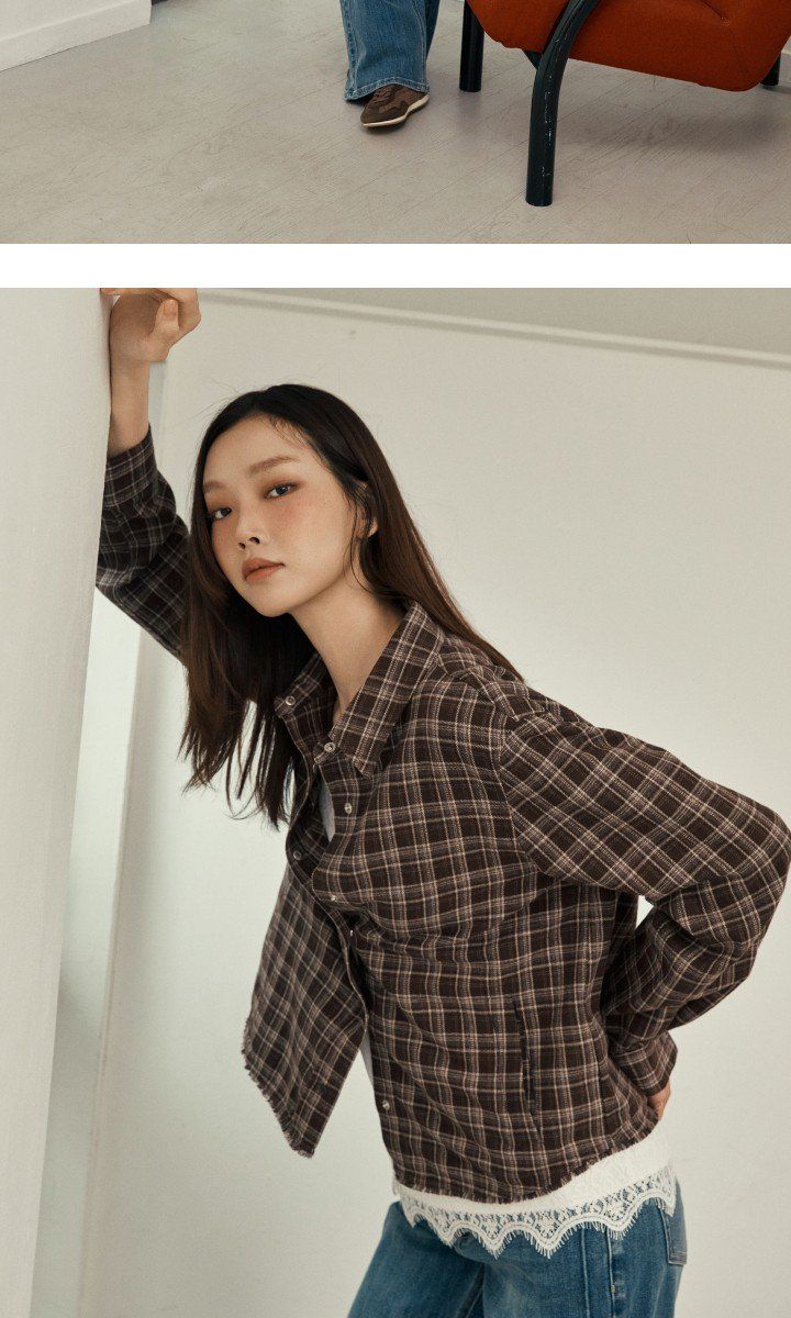 라삐아프 26FW 레이스 디테일 니트탑 2종(블랙+크림)