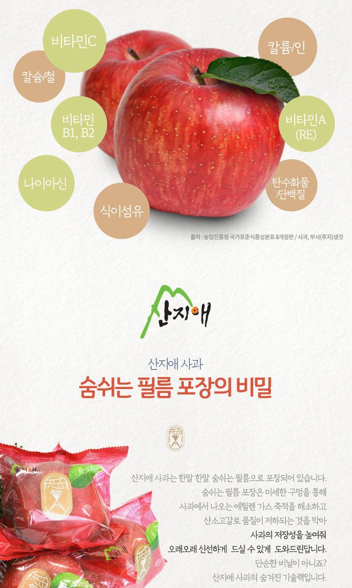 산지애 햇사과 5.4kg (2.7kg*2박스, 총 18~26과, 중과)