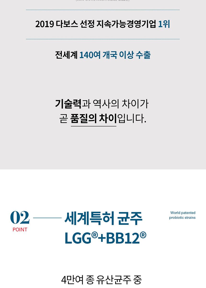 덴프스 LGG 덴마크 유산균이야기 6박스(12개월분)