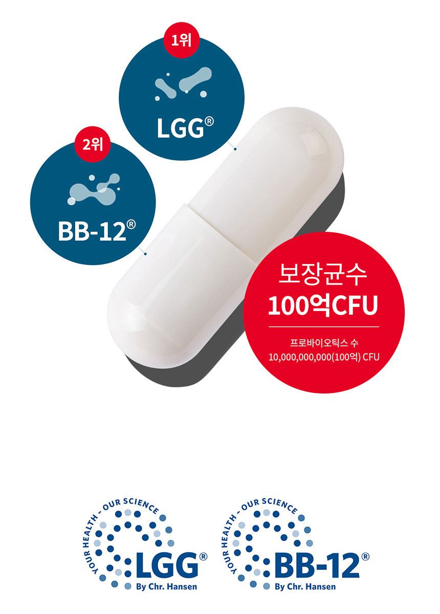 덴프스 LGG 덴마크 유산균이야기 6박스(12개월분)