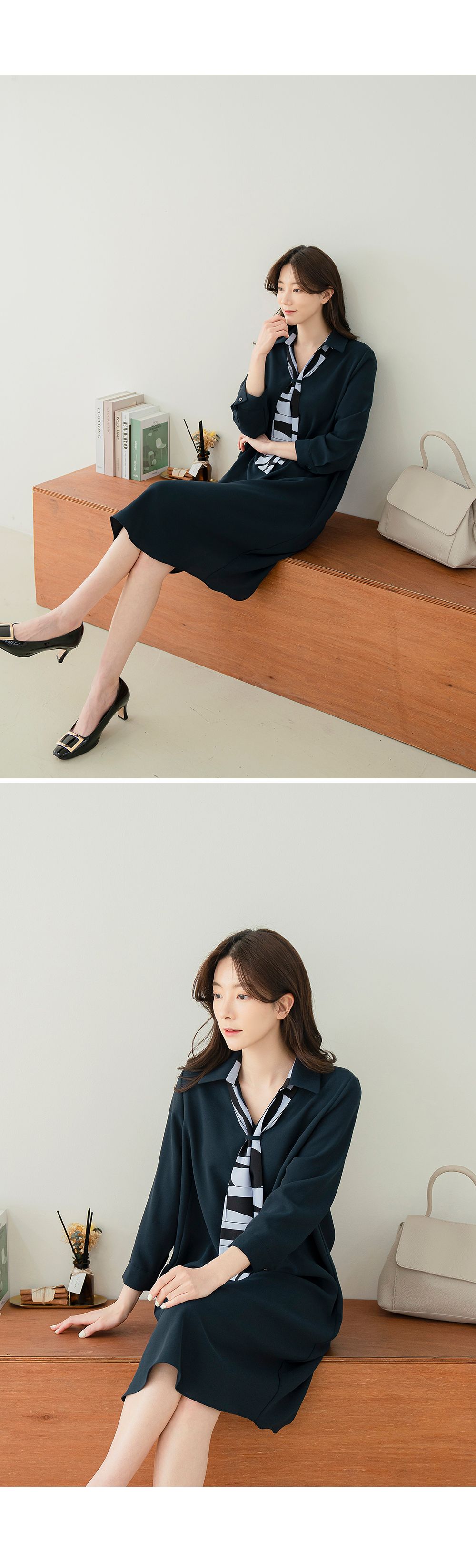 O23026BA 브랜카라타이원피스