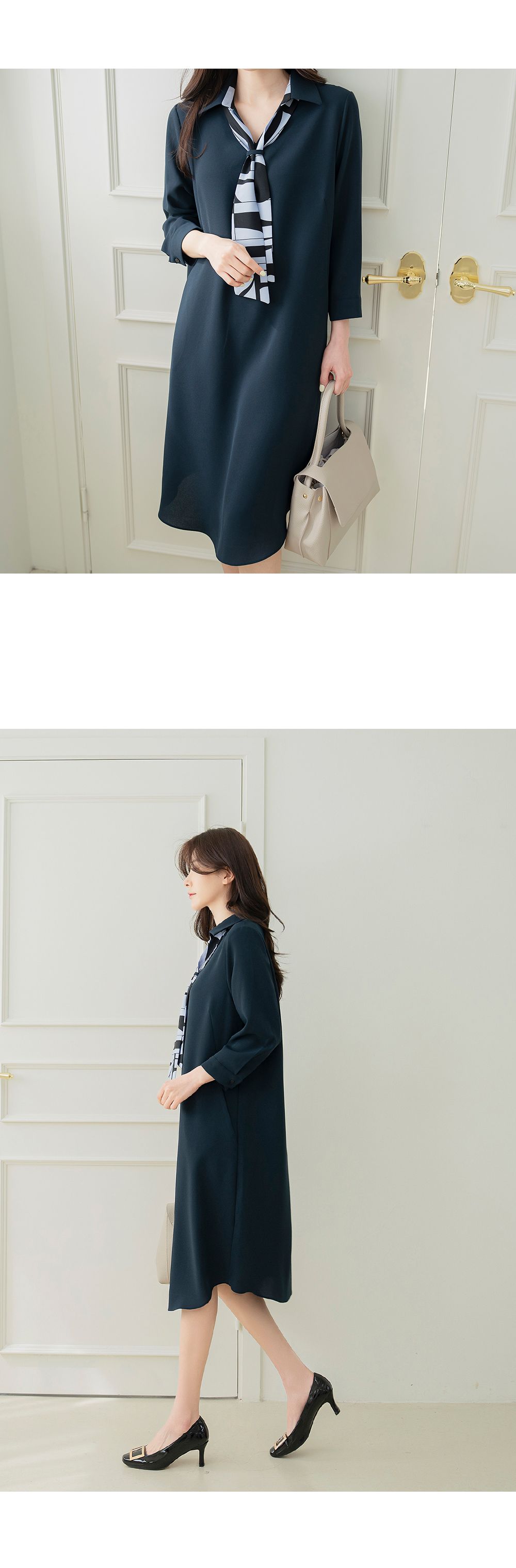 O23026BA 브랜카라타이원피스