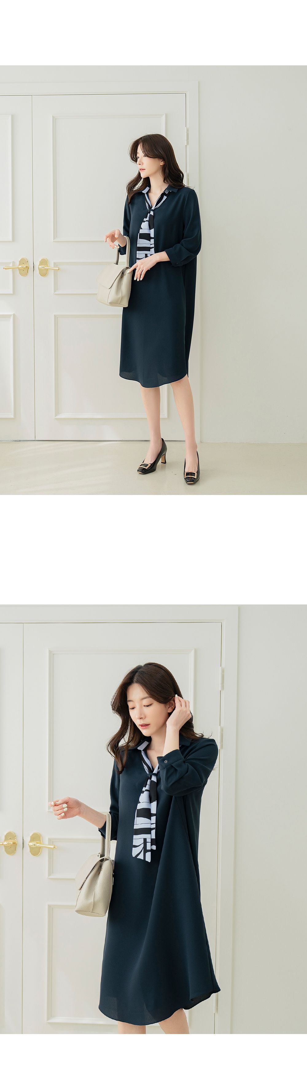 O23026BA 브랜카라타이원피스