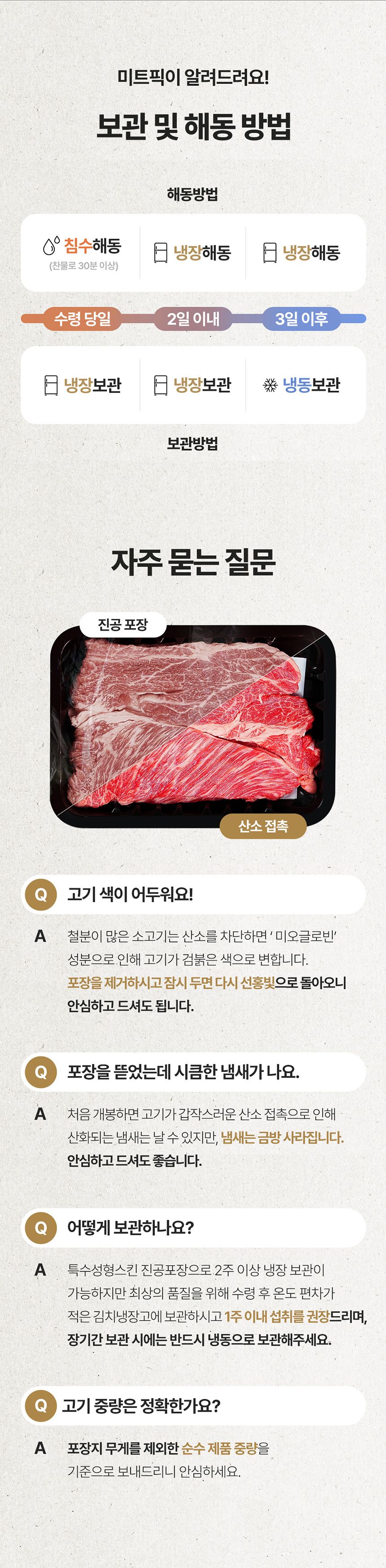미트픽 1++ 한우 등심 200g 투뿔 소고기 선물세트