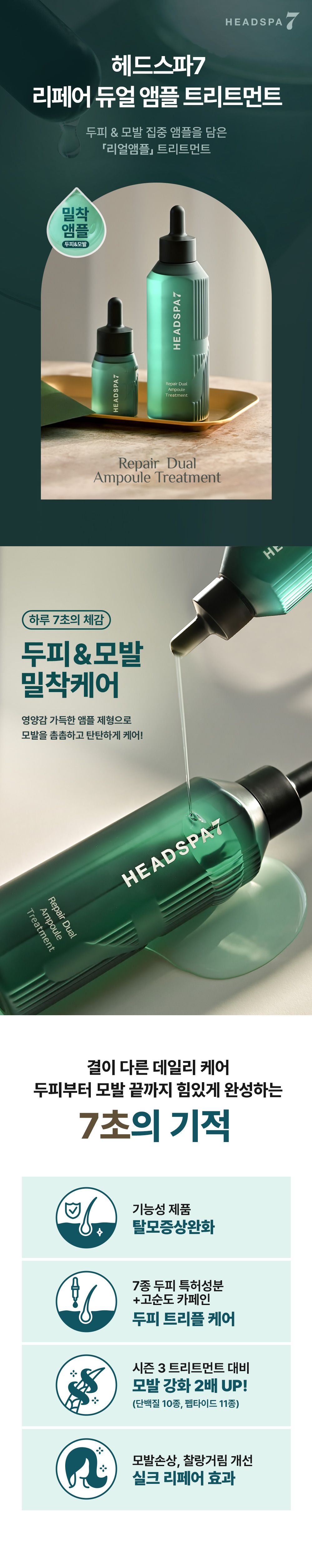 [최신상최대용량] 헤드스파 시즌4 트리트먼트 매니아세트