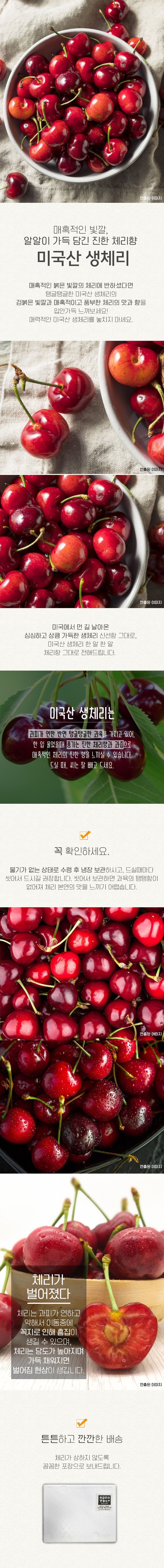 미국산 워싱턴 햇 빙체리 1.6kg (400gx4팩)