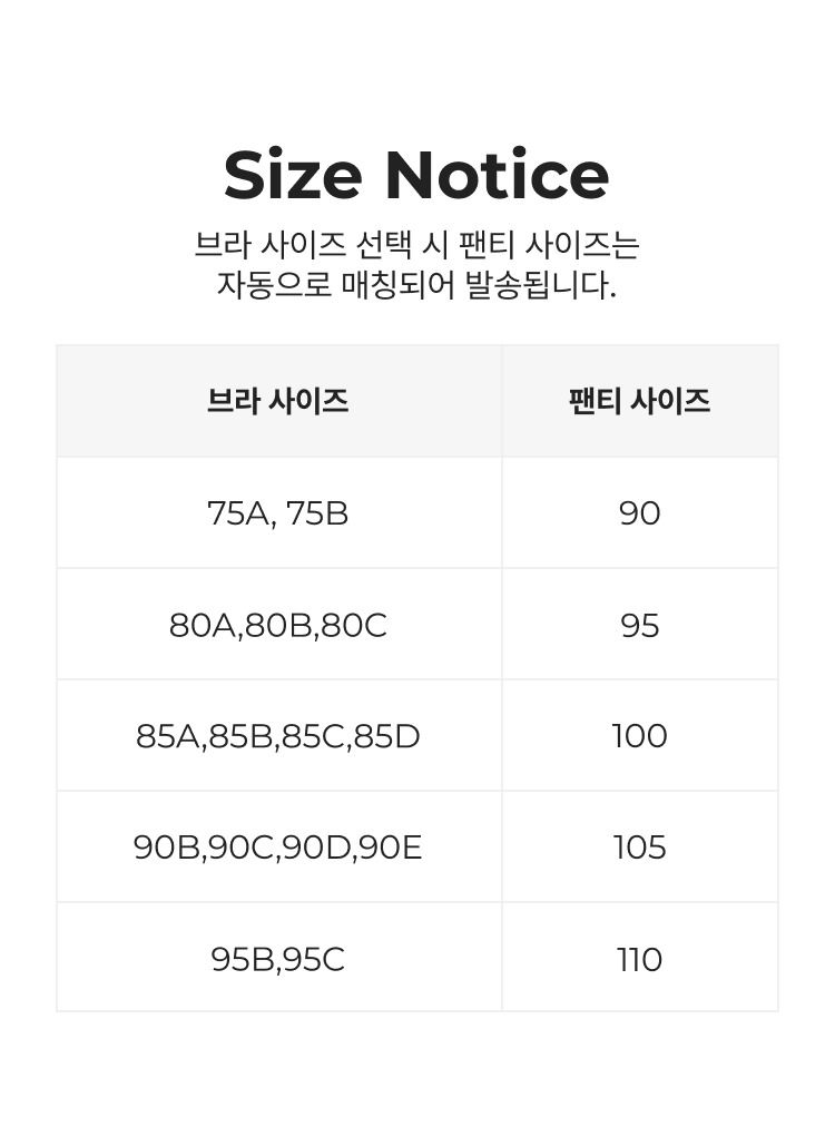 [에이세] 매일 인견 히든핏 브라팬티 패키지 (8종)