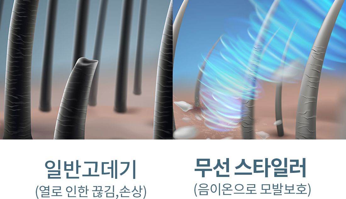 [테사](방송에서만 이 가격!)TESSA 무선 헤어 브러쉬