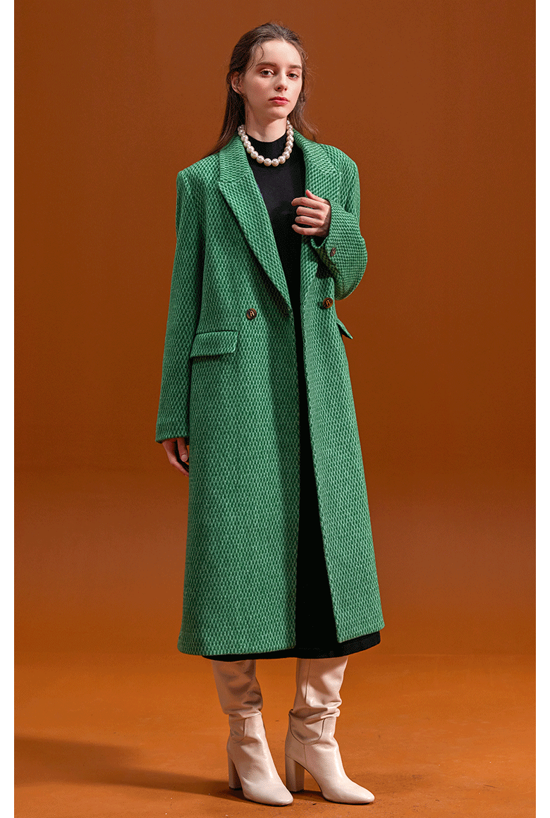 [적립금 10프로] 23FW 로맨티카 메리노울 캐시미어 블랜딩 코트