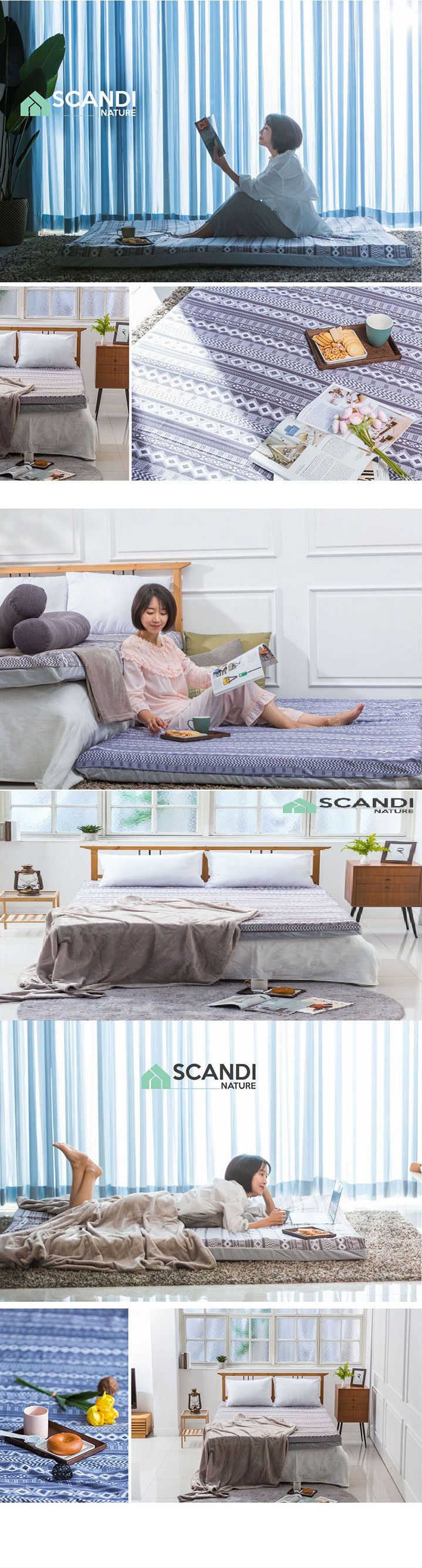 [스칸디네이처]■최/종/가■Q퀸 12cm 숨쉬는 숙면 매트리스 (7-Zone)