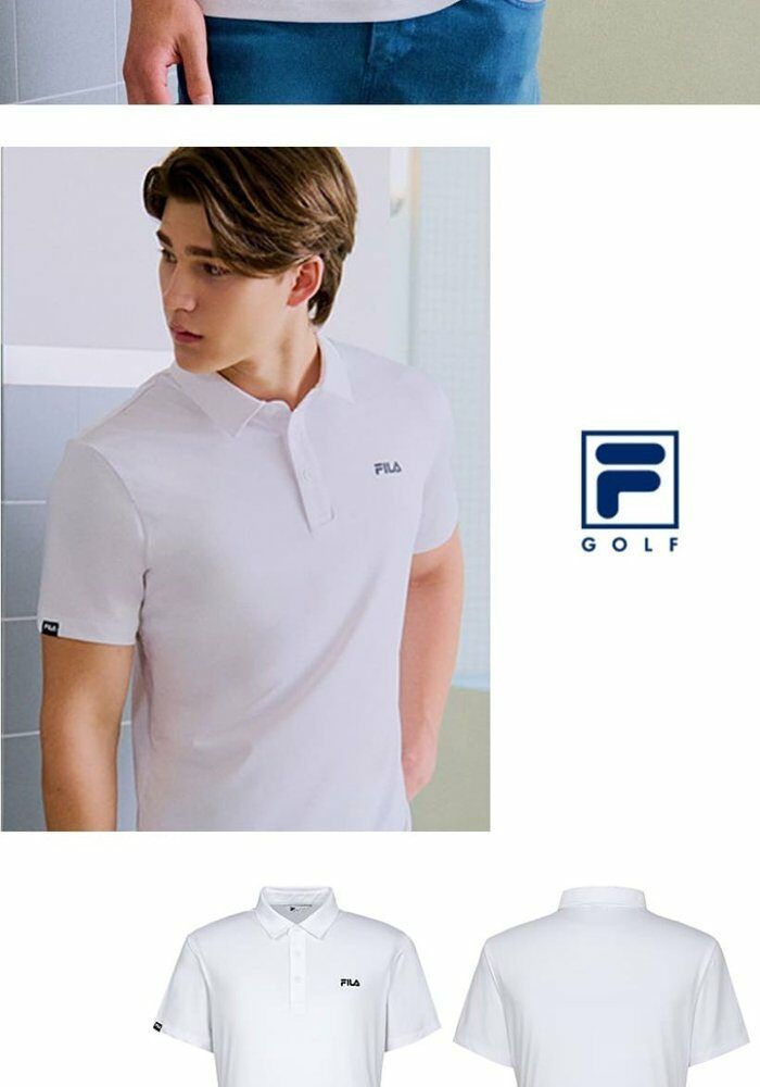 [삼성카드5%할인]FILA(휠라) 남성 24SS 반팔 카라티 3종