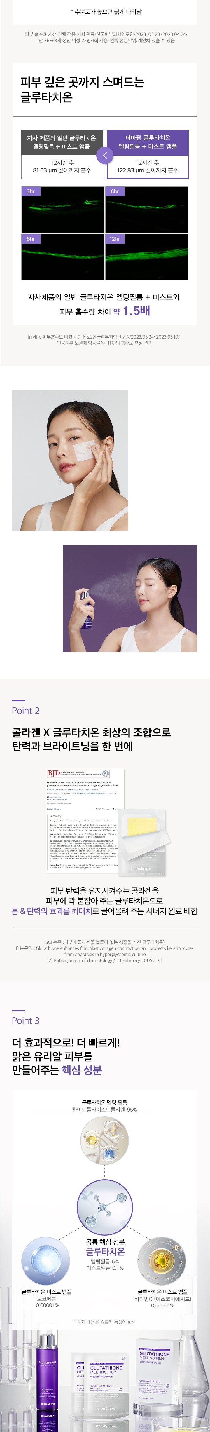 [BC5%할인][최저가찬스] 더마펌 붙이는 글루타치온 필름 기본세트 (n)