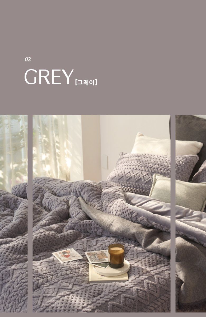 더플레오 니트 극세사 베딩세트 SK 슈퍼킹